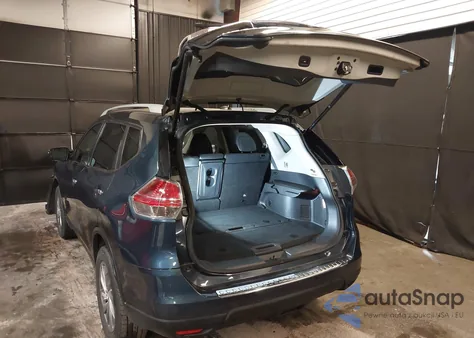 2015 Nissan Rogue Sl из США, поврежденный, VIN 5N1AT2MV6FC903897